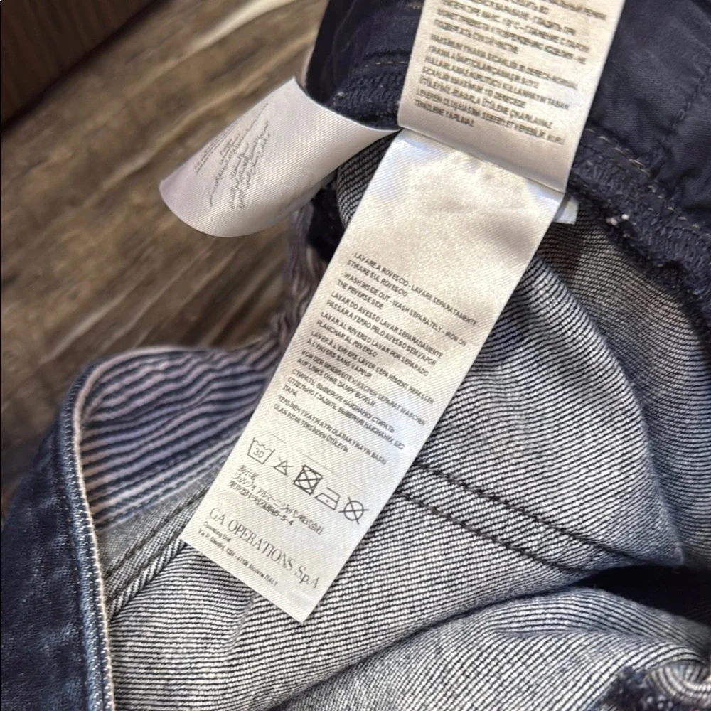 Armani Exchange Blue Straight Jeans